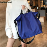 Women Nylon Large Capacity Handbag Waterproof Tote Crossbody Bag