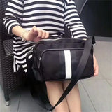 Colorblock Nylon Shoulder Bag for Women