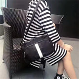 Colorblock Nylon Shoulder Bag for Women