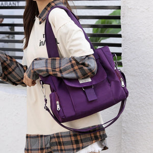 Nylon Shoulder Bag Women Casual Messenger Handbags Large Capacity Crossbody