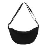 Women Nylon Shoulder Bag Shopping Bag Beach Tote Purse Vacation Dumpling Bun