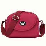 Women Nylon Shoulder Bag Waterproof Small Handbag Female Casual Shoulder Bag