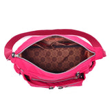 Women Nylon Shoulder Bags Female Solid Zipper Handbag Messenger Bags