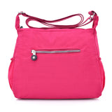 Nylon Shoulder Bags Zipper Handbag Crossbody Bag