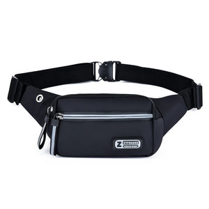 Women Nylon Waist Packs Fanny Pack Belt Sling Bags Laser Chest Phone Pouch
