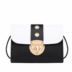Women One Shoulder Bag Lockbuckle Small Square Bag
