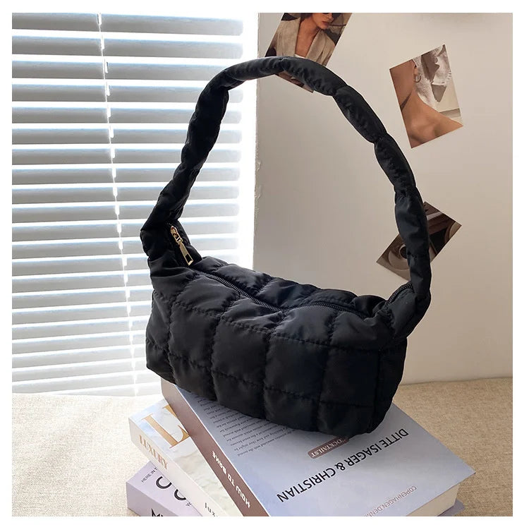 Women One Shoulder Solid Light Small Bag Lady Beach Bag