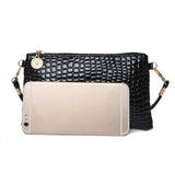 Women One-shoulder Diagonal Small Bag Phone Holder Change Clutch Zipper Bags