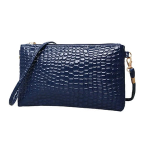 Women One-shoulder Diagonal Small Bag Phone Holder Change Clutch Zipper Bags