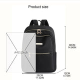 Women Oxford Backpack Computer Bag Girls Shoulder School Bag