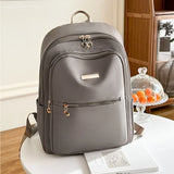 Women Oxford Backpack Computer Bag Girls Shoulder School Bag
