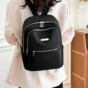 Women Oxford Backpack Computer Bag Girls Shoulder School Bag