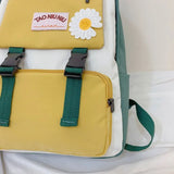 Women Oxford Backpack for Teenagers Girls High School Bag Casual Ladies Rucksack