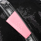 Water-proof Sequins Travel Backpack Anti-theft Rucksack