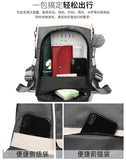Women Oxford Cloth Backpack Shoulder Bag Crossbody Travel Handbag