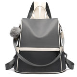 Women Oxford Cloth Backpack Shoulder Bag Crossbody Travel Handbag