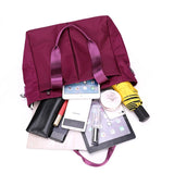 Women Oxford Handbag Nylon Large Capacity Ladies Commuter Canvas Bag