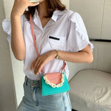 Women PU Handbag Shoulder Crossbody Bag Lady Tote Messenger Satchel Purse