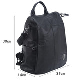 Women Anti Theft PU Leather Backpack Urban Softback Bag