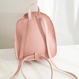 Small Women PU Leather Backpack Shoulders Daypack for Girls Kids