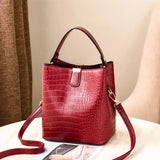 Women PU Leather Bag For Girl Female Ladies Handbags Shoulder Bags
