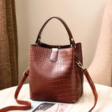 Women PU Leather Bag For Girl Female Ladies Handbags Shoulder Bags