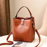 Women PU Leather Bag For Girl Female Ladies Handbags Shoulder Bags