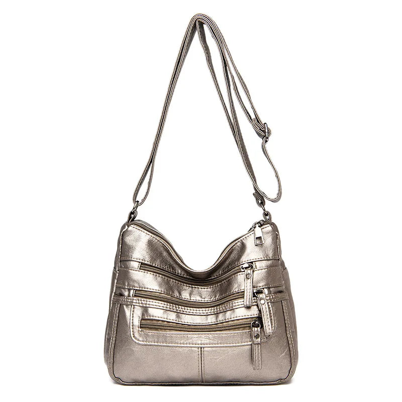 Women PU Leather Crossbody Bag Handbags Shoulder Bags