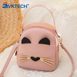 Cat Shoulder Backpack Girls Small Daily Purse Children's Backpack