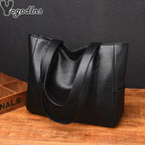 Women PU Leather Handbags Tote Bags Double Strap Shoulder Bag