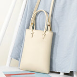 Women PU Leather Handbags Large Capacity Shoulder Bags Crossbody Phone Purse