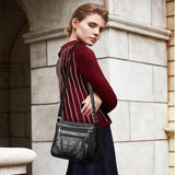 Women PU Leather Shoulder Bag Ladies Messenger Crossbody Bags Handbag