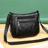 Women PU Leather Shoulder Bag Ladies Messenger Crossbody Bags Handbag