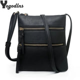 Women PU Leather Shoulder Bag Strap Crossbody Bag Casual Small Handbag Pocket