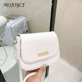 Women PU Leather Shoulder Bags Lady Flap Solid Bag Casual Small Purse Bag