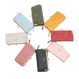 Women PU Leather Small Messenger Shoulder Bag Pink