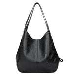 Women PU Leather Vintage Handbags Large Tote