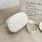 Women PU Leather Waist Pack Female Waist Bag Fanny Pack
