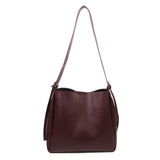 Retro Crossbody Bag Set Women PU Shoulder Bags With Wallet