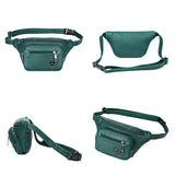 Women PU Waist Bags Fanny Pack Belt Waist Packs Laser Chest Phone Pouch