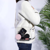 Clear PVC Clutch Chain Handbag Waterproof Crossbody Bag