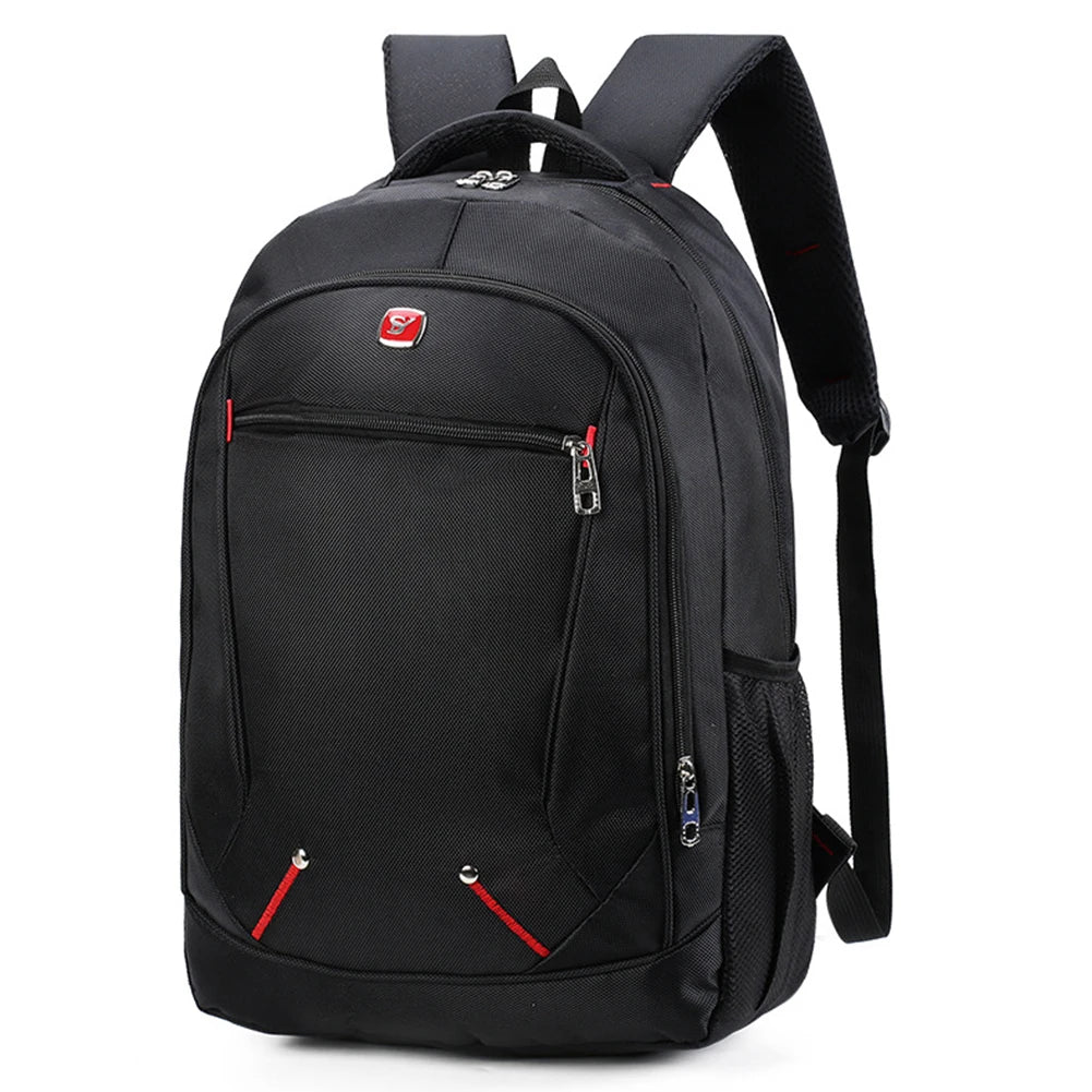 Women Solid Computer Patchwork Backpacks Large Capacity Handbags
