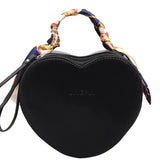 Silk Scarf Shoulder Bag for Women Crossbody Purse