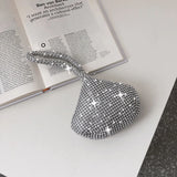 Beaded Pearl Tote Evening Bags Lady Wedding Party Purse