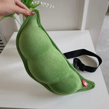 Funny Pea Soft Shoulder Bag Plush Chest Bag