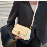 Small Pink Leather Crossbody Bag for Women