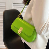 Small Pink Leather Crossbody Bag for Women