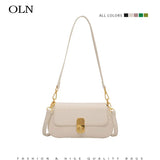 Small Pink Leather Crossbody Bag for Women