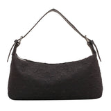 Women Plaid Print Underarm Shoulder Bag Crossbody Bag