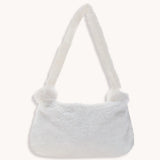Plush Money Purse Retro Animal Pattern Handbag Plush Shoulder Bag